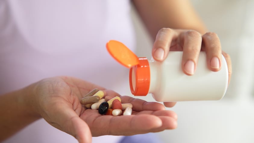 Key nutrients for women's hormone health - multivitamin supplement